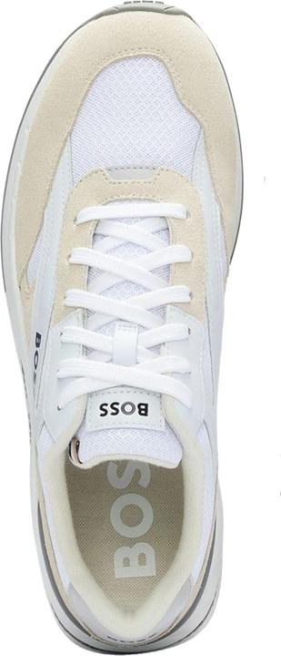 Actual product image BOSS Mens Kurt Leather Running Trainers (39.5)