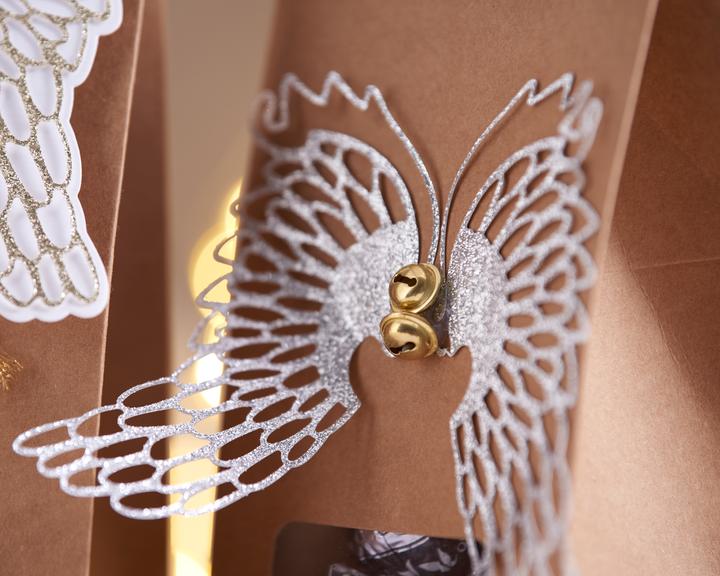 Actual product image VBS Kraftkarton Geschenkbox mit Sichtfenster (6x)