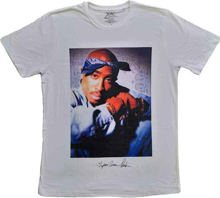 Produktbild Tupac Shakur Erwachsene Bandana Baumwolle TShirt (XXL)
