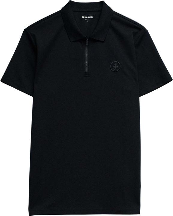 Produktbild Salsa Jeans Polo Pique Structure And Zip (S)