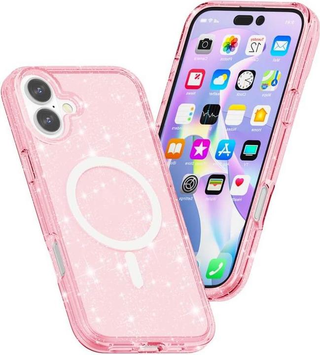 Actual product image Cover-Discount Glitzer Case mit MagSafe (Apple iPhone 17)