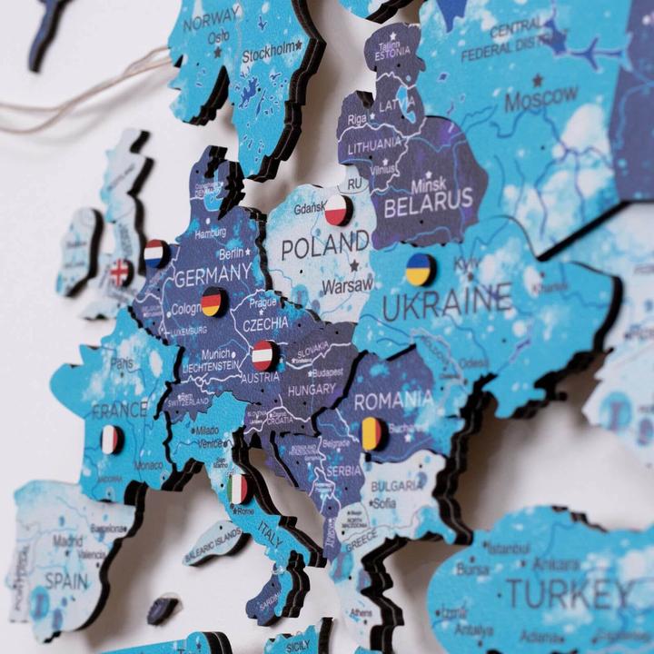 Image du produit Enjoy The Wood Drapeaux en bois - stickers (263 Autocollants)