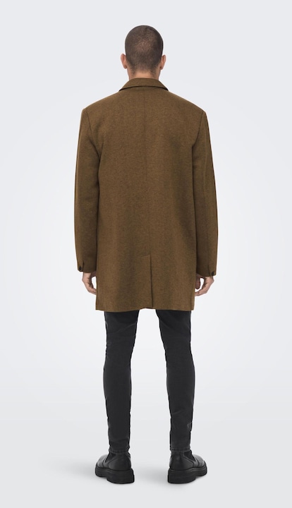 Actual product image Only & Sons Plain coat (S)