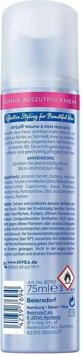 Produktbild NIVEA Volumen & Hold Haarspray Mini (75 ml)