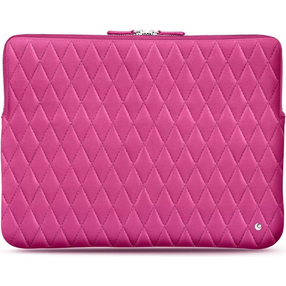 Noreve Lederhülle, Notebooktasche, Rosa