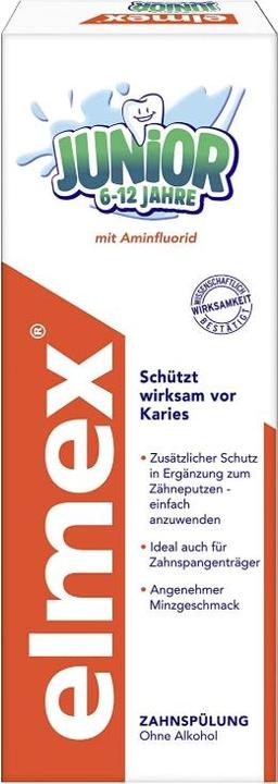 Elmex Junior dental rinse (400 ml, Mouthwash)