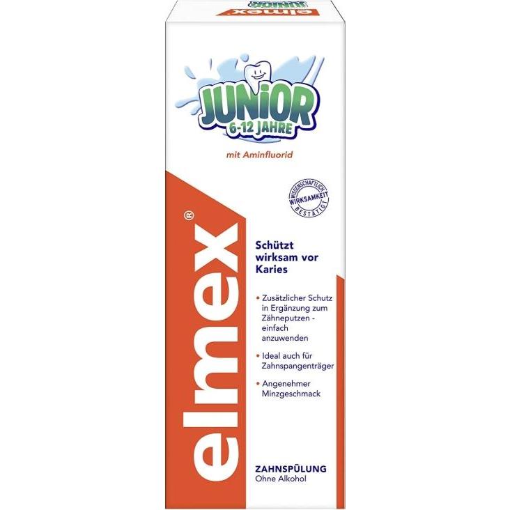 Elmex, Mundspülung, Junior Zahnspülung (400 ml, Mundspülung)