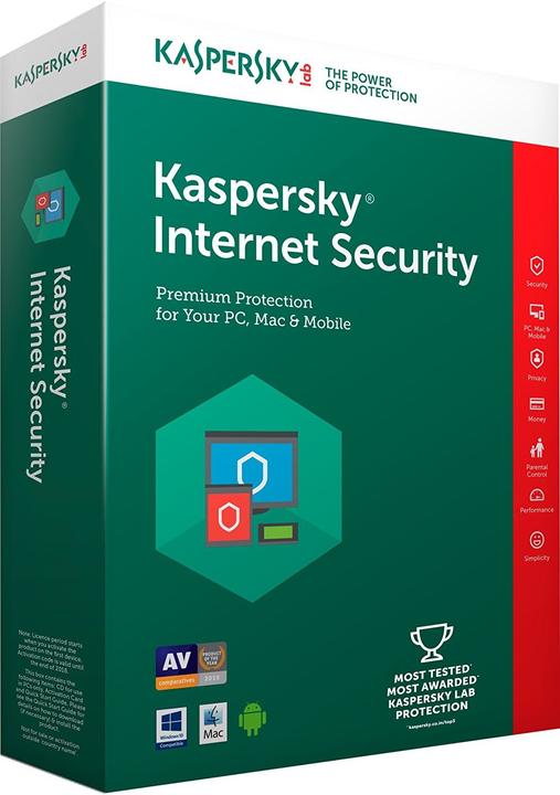 Immagine prodotto Kaspersky Internet Security 2018 (12 mesi)