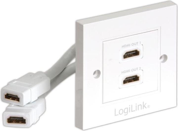 Image du produit LogiLink HDMI (Typ A) — HDMI (Typ A) (0.18 m, HDMI)