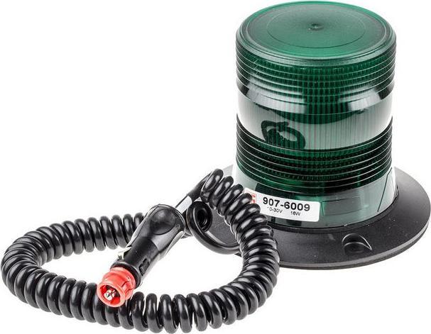 Actual product image RS PRO LED Beacon, Green, Magnetic, 10-30Vdc