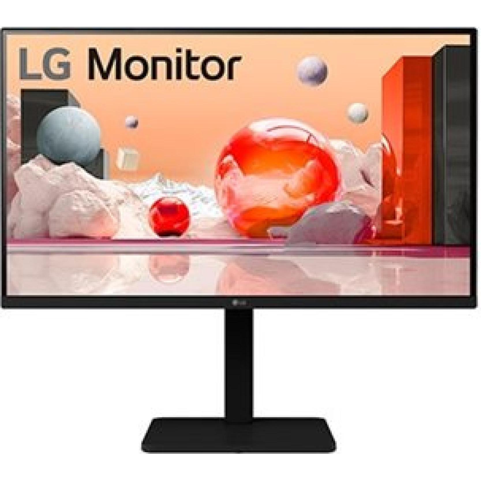 LG 27" 27BA450-B (1920 x 1080 Pixel, 27"), Monitor, Schwarz