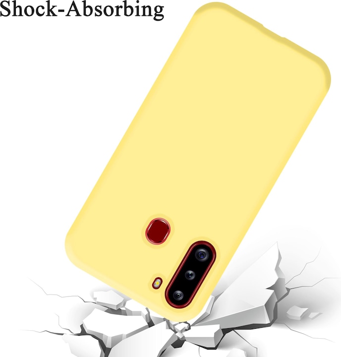 Produktbild Cadorabo TPU Liquid Silicone Case Cover (Samsung Galaxy A21)