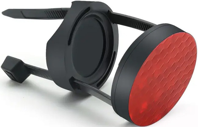 PhoneLook Reflektor für Fahrrad Lichtreflektor 2 in 1 mit integriertem Halter