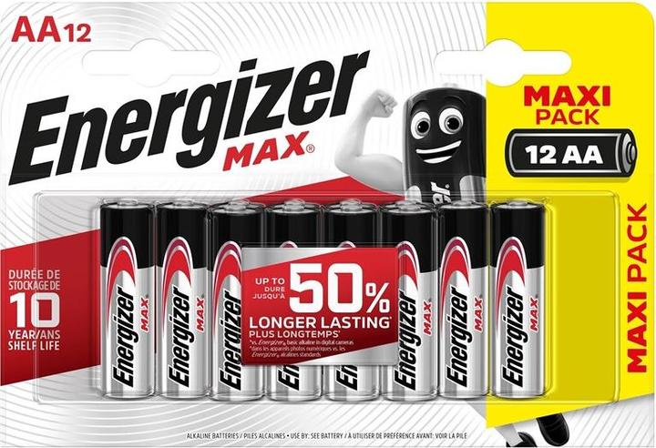 Produktbild Energizer Max (12 Stk., AA, 2600 mAh)