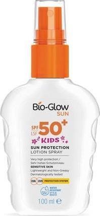 Immagine prodotto BioGlow Spray solare bambini SPF50 100ml impermeabile (Spray solare, SPF 50, 100 ml, 128 g)