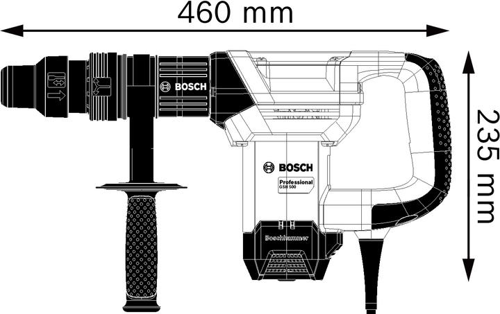 Produktbild Bosch Professional GSH 500 (Netzbetrieb)