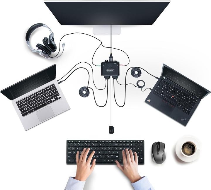 Produktbild StarTech C2-D46-UC2-CBL-KVM