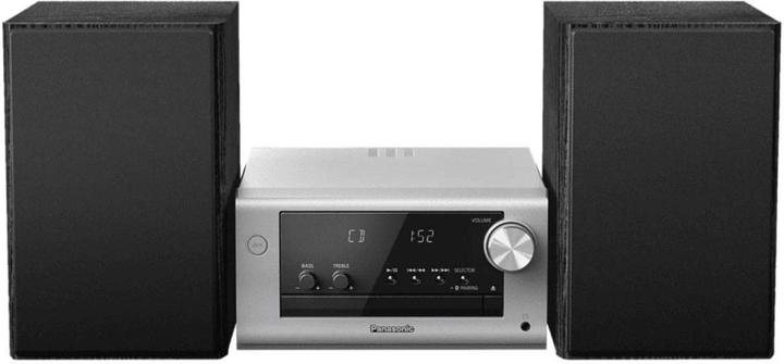Actual product image Panasonic Hifi DAB+ 2x80W PM704 Silver (Bluetooth, CD player, 2x 40 W)