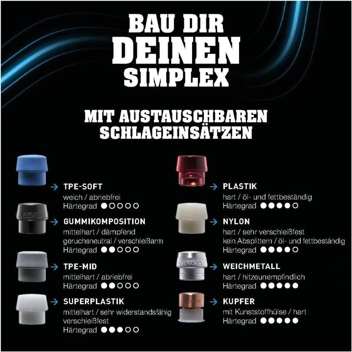 Produktbild Halder Simplex-Softface-Hammer D80 (4400 g)