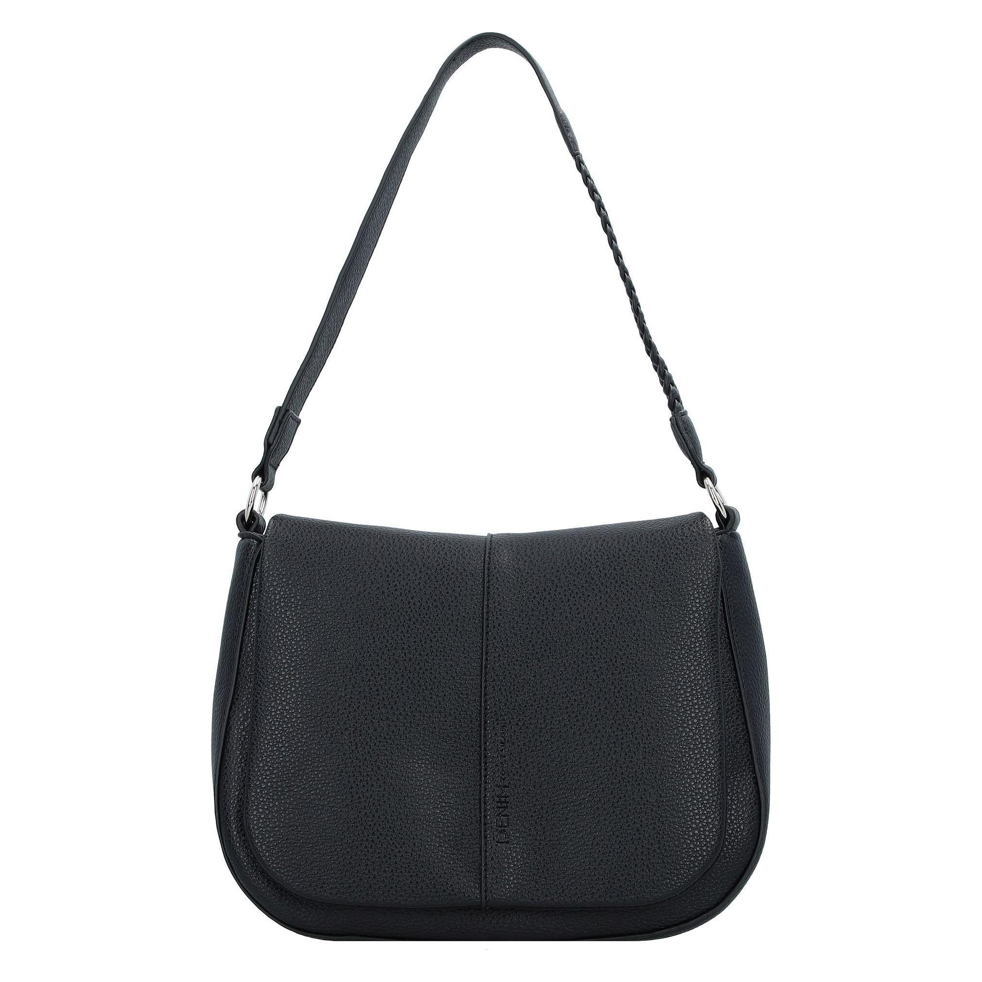 Tom Tailor, Damen, Handtasche, Neda Schultertasche 28 Cm, Schwarz