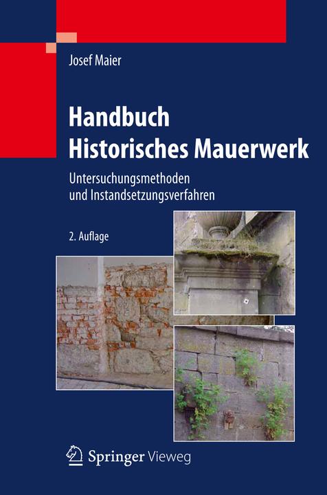 Actual product image Manual Historic Masonry (German, Joseph Maier, 2012)