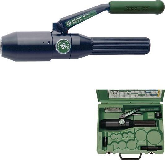 Actual product image Greenlee Hand hydraulic punch driver kit