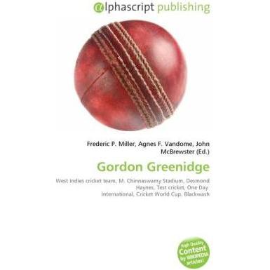Gordon Greenidge, Ratgeber