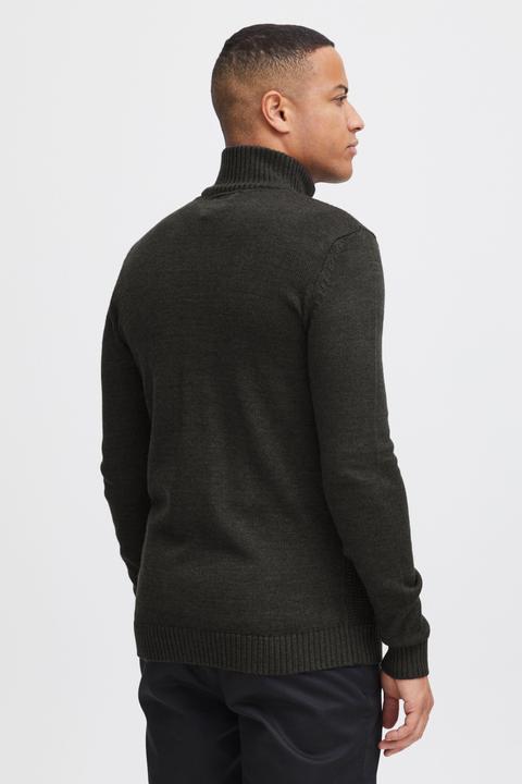 Immagine prodotto Solid Tristian Cardigan Maglione Maglia Con Bottoni Da Uomo Con Collo Alto Stampa (L)