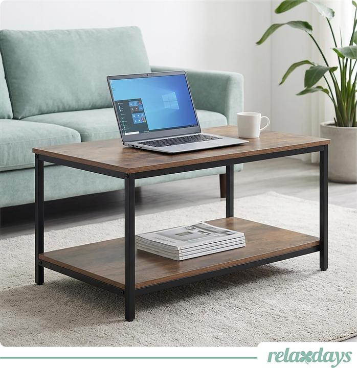 Produktbild Relaxdays Couchtisch (50 x 80 x 42 cm)