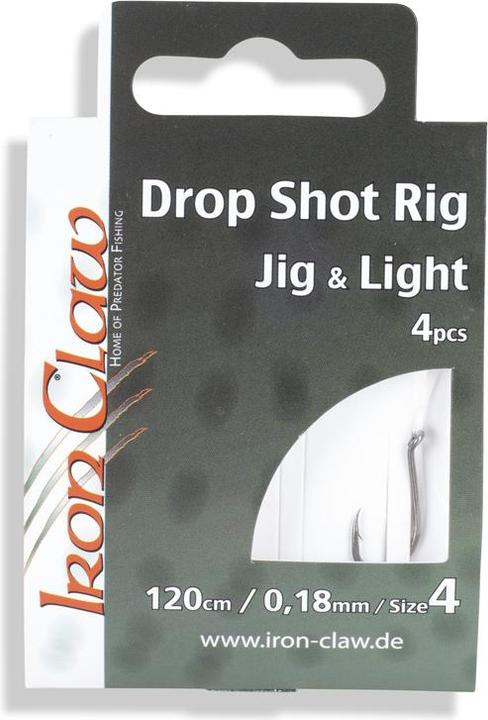 Image du produit Iron Claw Jig+Light Drop Shot Rig 10 Stk.