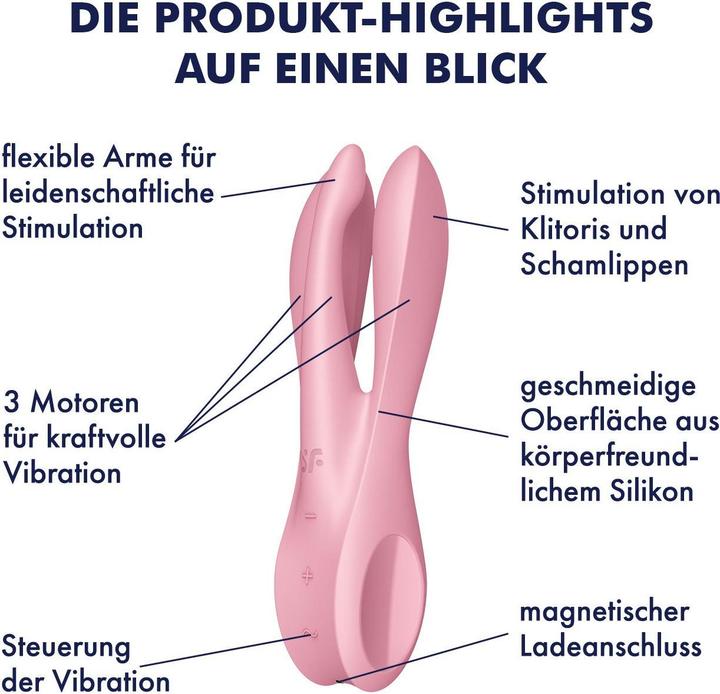 Produktbild Satisfyer Threesome 1 - Pink