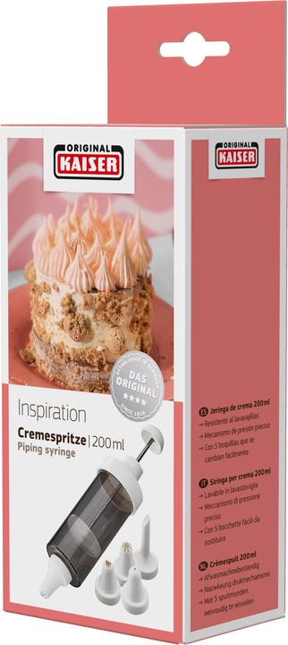 Produktbild Kaiser Cremespritze (Garnierspritze, 200 ml)
