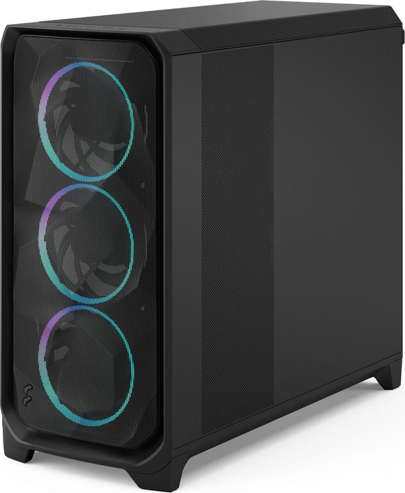 Actual product image Fractal Case Meshify 3 XL Black RGB TG Light Tint (ITX, SSI CEB, ATX, E-ATX, SSI EEB, mATX)
