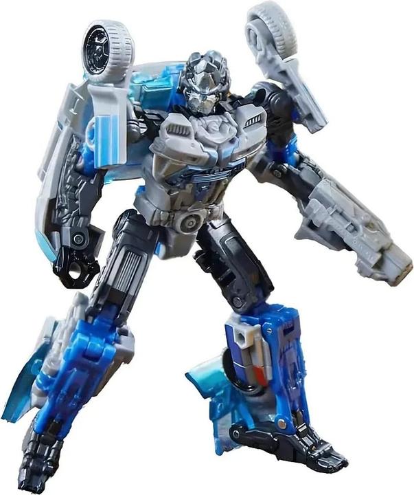 Actual product image Transformers Rise of the Beasts Deluxe Class Autobot Mirage Action Figure, 12.5 cm