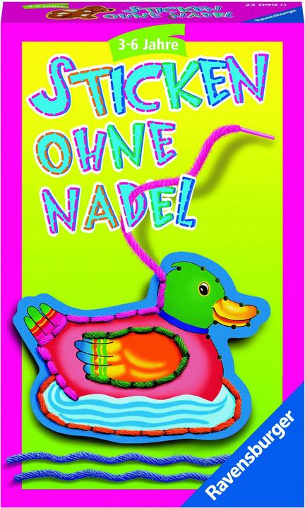 Produktbild Ravensburger Sticken ohne Nadel (Deutsch, 1 - 4 Spieler)