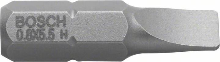 Actual product image Bosch Professional Zubehör Screwdriver bit extra-hard S 0.5 x 4.0, 25 mm, pack of 3 (4 mm)