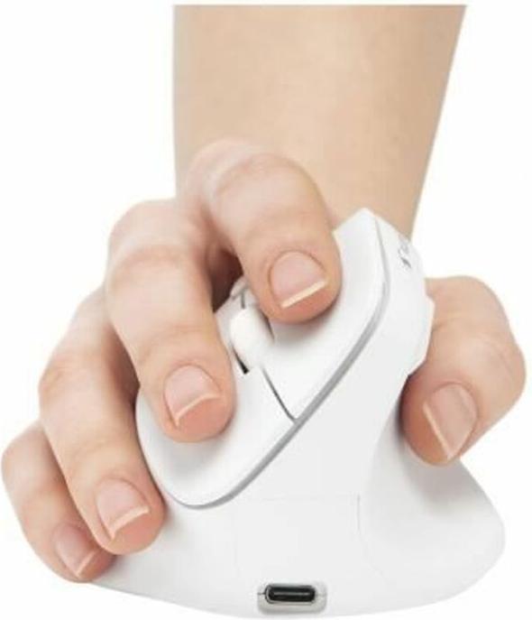 Actual product image Bluestork Ergo Lumi Right - Blanc (Wireless)