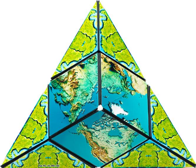 Actual product image Shashibo Cube Earth (1 Players)
