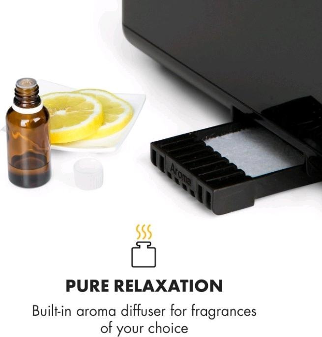 Actual product image Klarstein VapoAir Onyx Humidifier Black