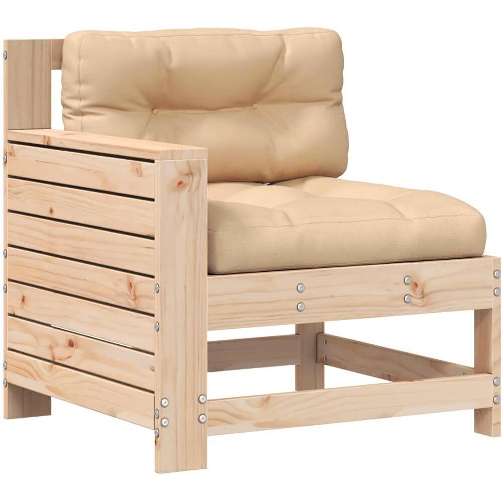 Thumbnail - VidaXL, Gartenlounge, 10-tlg. Garten-Lounge-Set mit Kissen