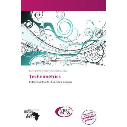 Technimetrics, Fachbücher