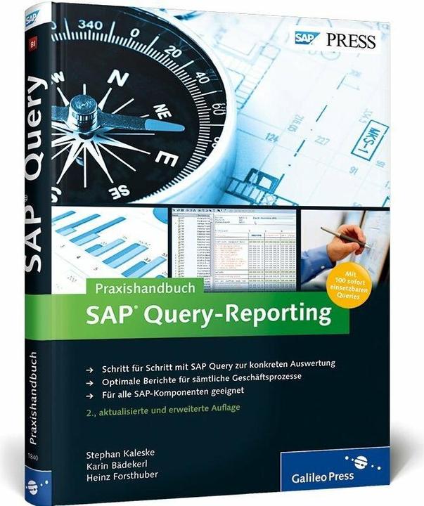 Produktbild Praxishandbuch SAP Query-Reporting (Deutsch, Heinz Forsthuber, Karin Bädekerl, 2013)