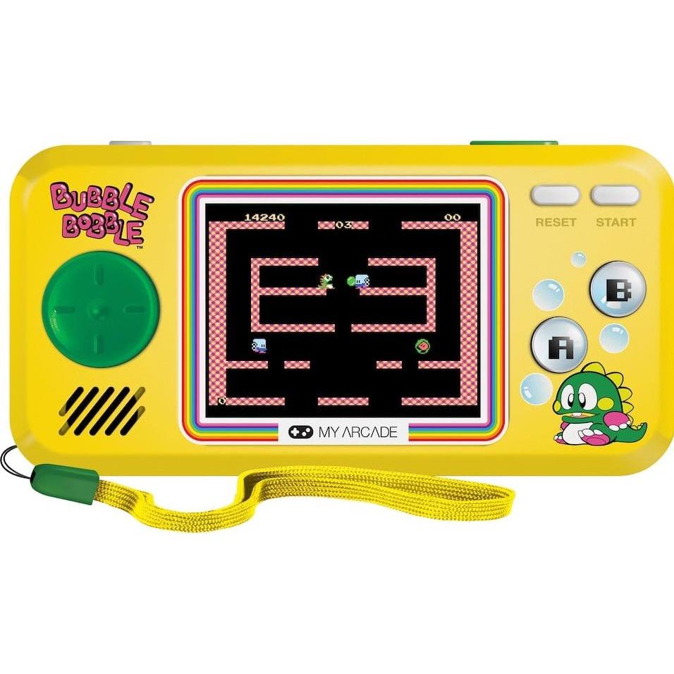 MyArcade Bubble Bobble, Retro Gaming, Grün, Gelb