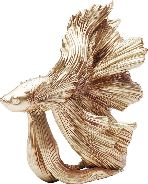 Produktbild Kare Design Deko Objekt Betta Fish Gold Klein