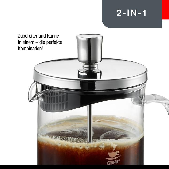 Produktbild GEFU Kaffeebereiter DIEGO, 1000 ml / 8 Tassen (1 l)