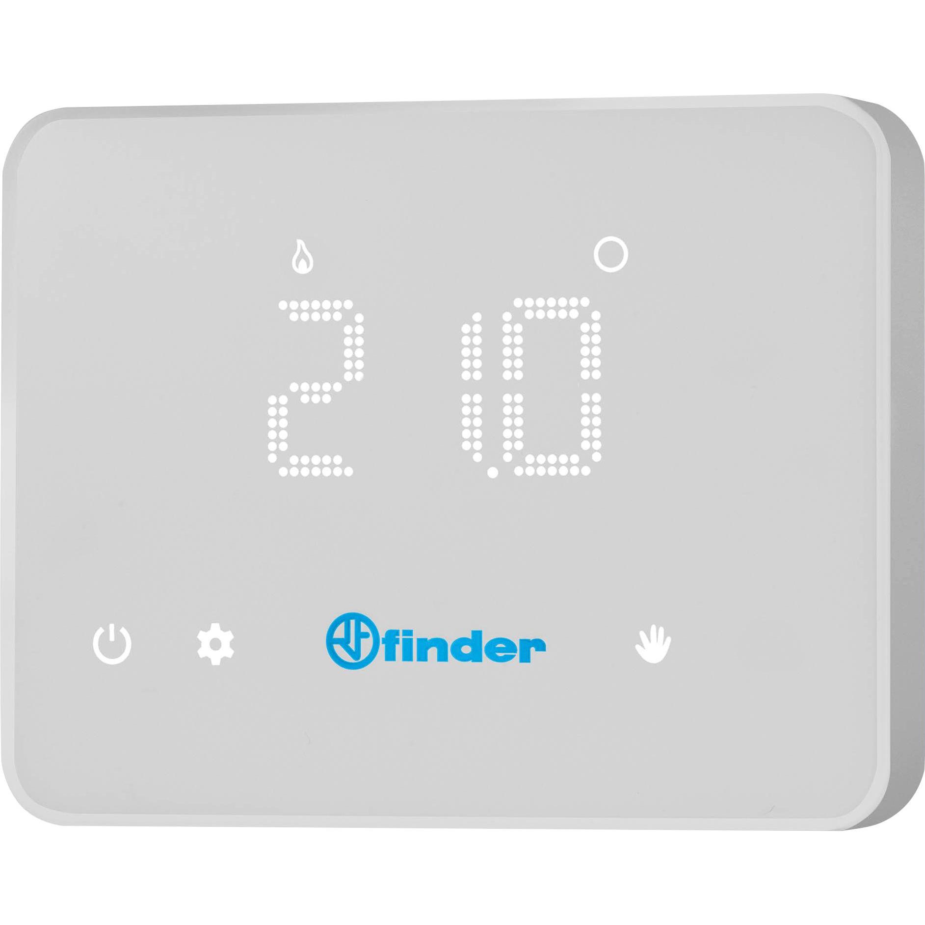 Finder Raumthermostat Digitales BLISS WIFI, Thermostat, Weiss
