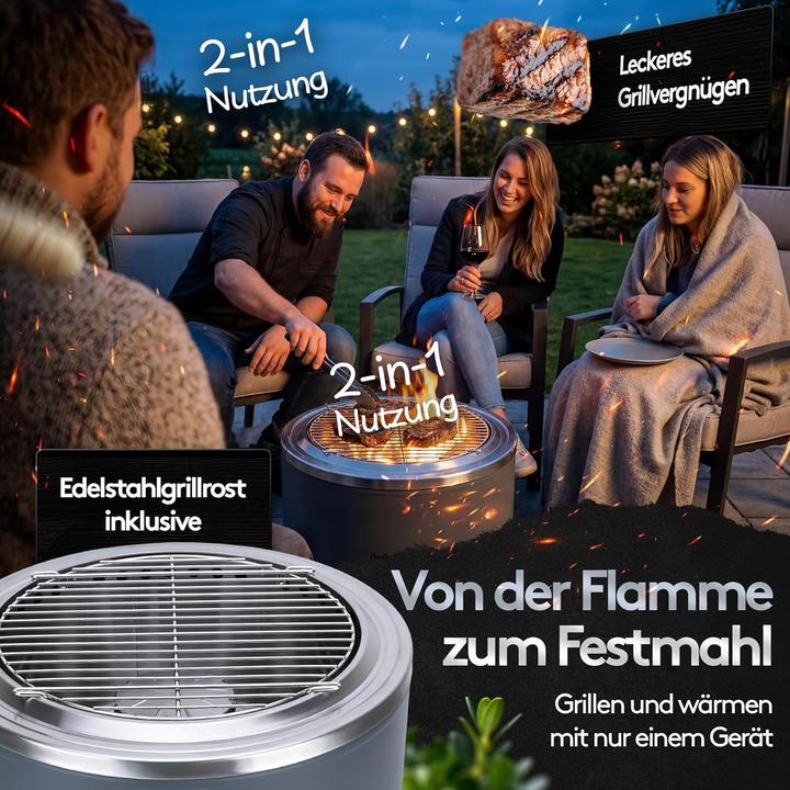 Produktbild Flammenwerk Rauchfreie Feuerschale