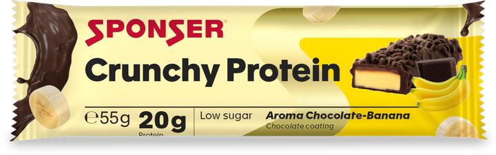 Sponser Crunchy Protein Riegel Chocolate Banana Beutel 55 g (55 g, 1 Stk.)