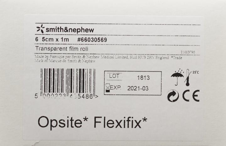 Produktbild Smith & nephew transparente Folie 5cmx1m (6 x)