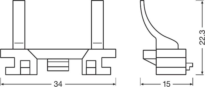 Produktbild Osram Adapter für LEDriving Night Breaker (H7)